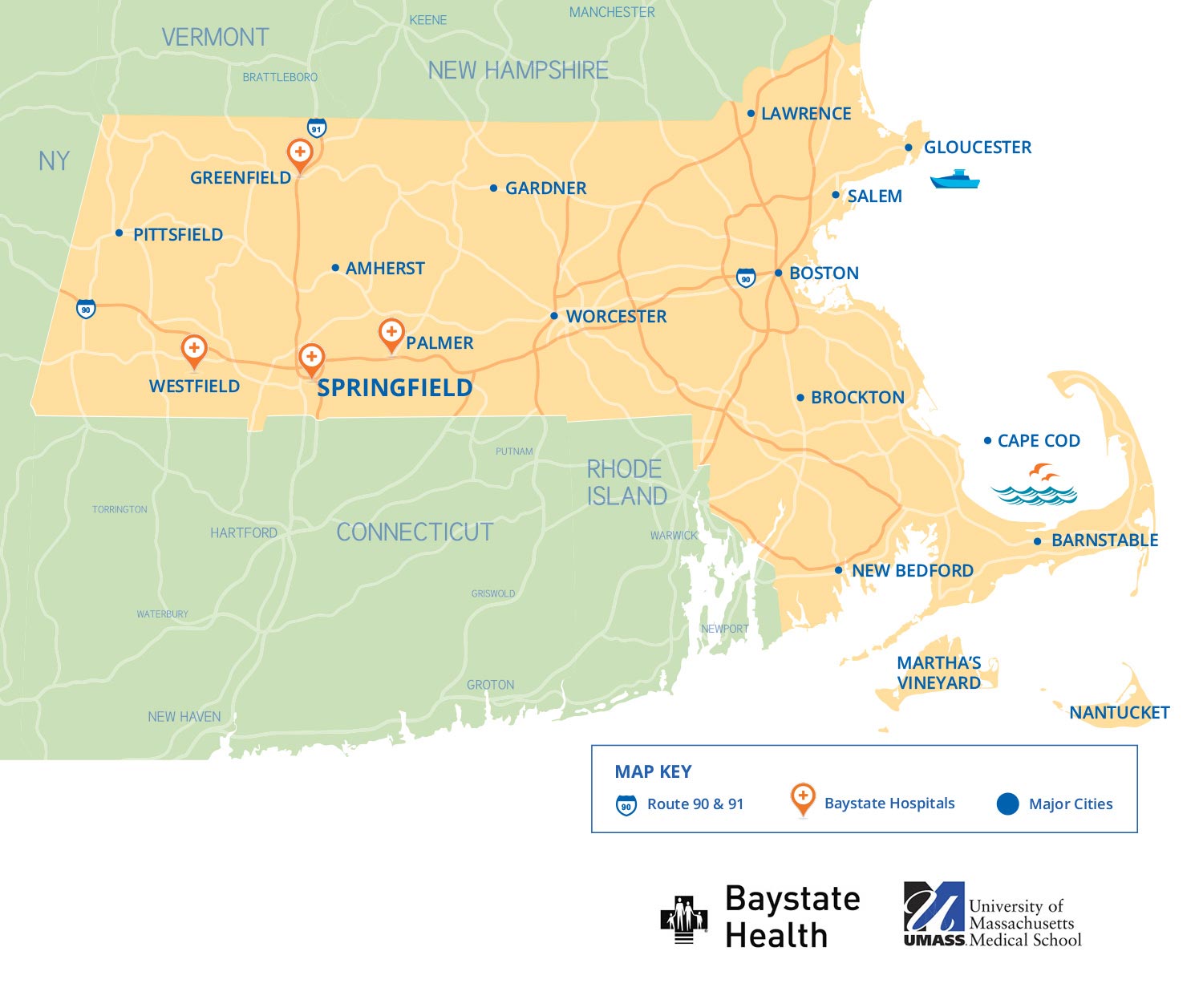 Baystate Health Locations